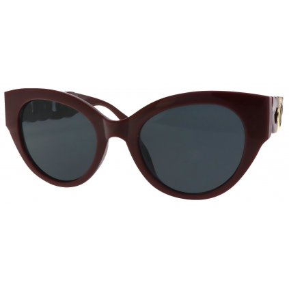 Dámské sluneční brýle, Cat Eye S3542, vínové barvy 9001557-11