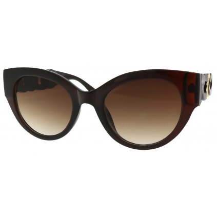 Dámské sluneční brýle, Cat Eye S3542, hnědé barvy 9001557-14