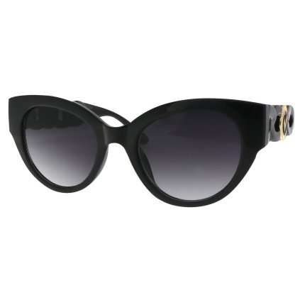 Dámské sluneční brýle, Cat Eye S3542,  černé barvy s tónovanými čočkami 9001557-16