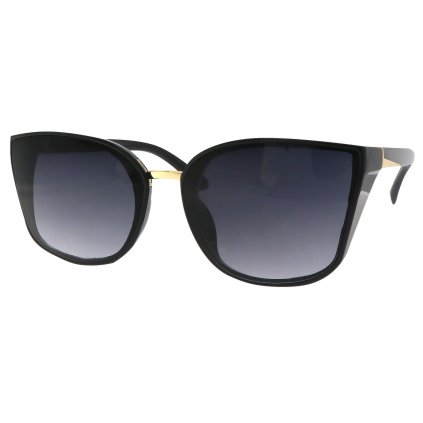 Dámské sluneční brýle Cat Eye TR23056, černé barvy 9001557-22