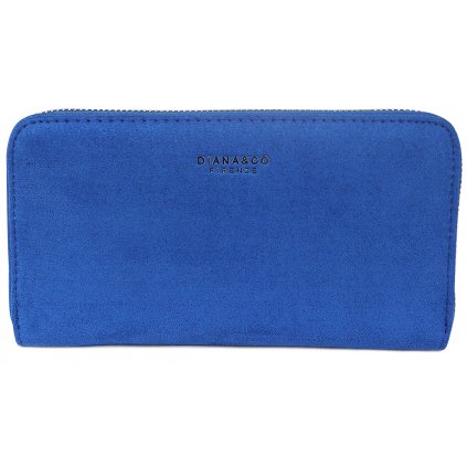 Dámská semišová peněženka Diana&Co 3390-2 tmavě modrá 9001660-3