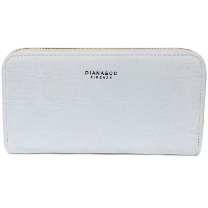 Dámská semišová peněženka Diana&Co 3390-2 světle modrá 9001660-7