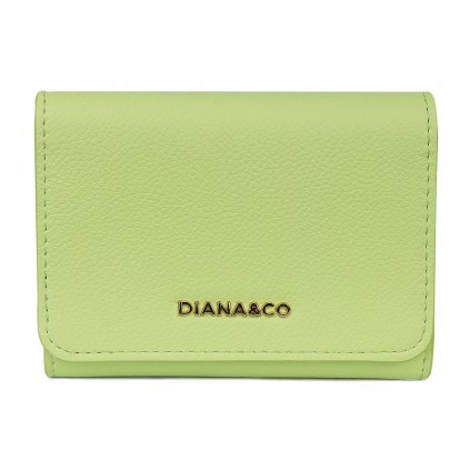 Dámská peněženka Diana&Co 3398-5 limetkově žlutá 9001661-1