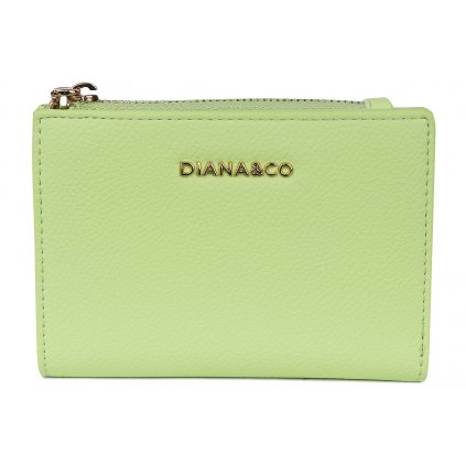 Dámská peněženka Diana&Co 3398-1 limetkově žlutá 9001663