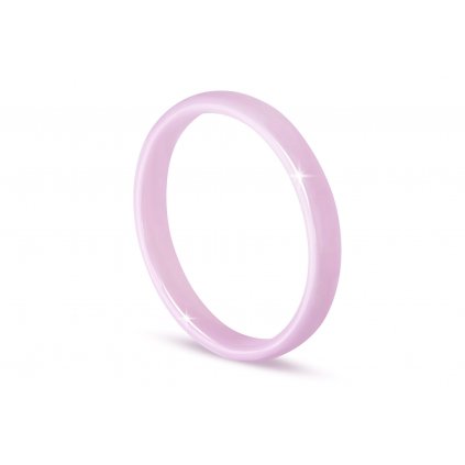 Dámský keramický prsten, růžové barvy 4000232-2