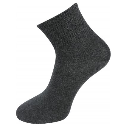 Dámské ponožky BASIC NZP136 - tmavě šedé barvy 9001716-1