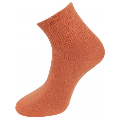 Dámské ponožky BASIC NZP136 - oranžové barvy 9001716-4
