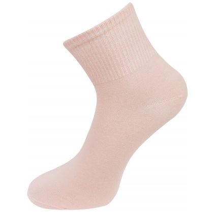 Dámské ponožky BASIC NZP136 - růžové barvy 9001716-5