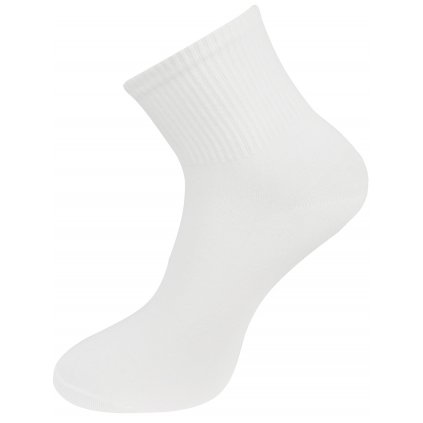 Dámské ponožky BASIC NZP136 - bílé barvy 9001716-7