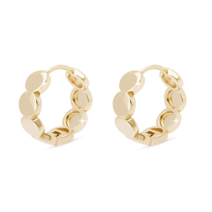 Vzorované kruhové náušnice 3053