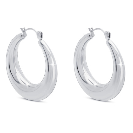 Kruhové náušnice z chirurgické oceli 3259