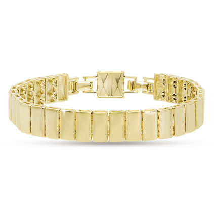 DUBAI 2723 Pozlacený skládaný náramek  Ellami