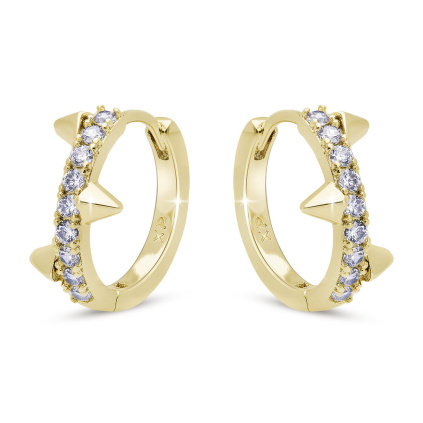 Náušnice se zirkony 3446