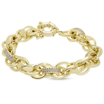 DUBAI 2802 Náramek masivní propletený  Ellami