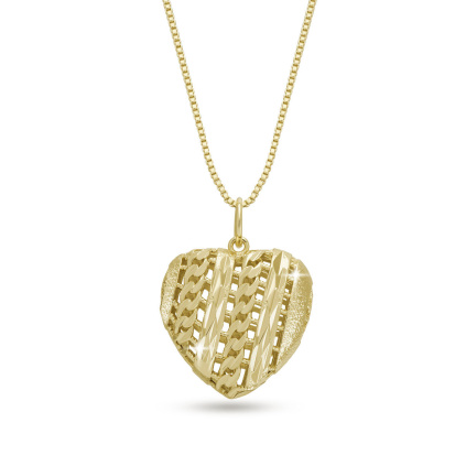 VERONA 2584 řetízek s přívěskem srdce  Ellami