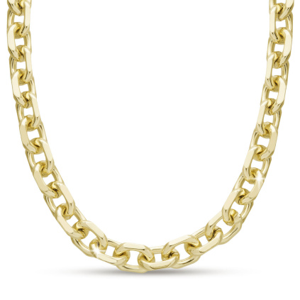 Řetízek jednoduchý pozlacený 14K 2588