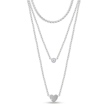 VERONA 2579 Řetízek z chirurgické oceli trojitý  Ellami