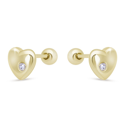 VERONA 3867 Náušnice srdíčka  Ellami
