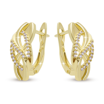 Náušnice proplétané 3872