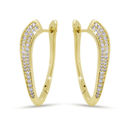 DUBAI 3898 Náušnice asymetrické  Ellami