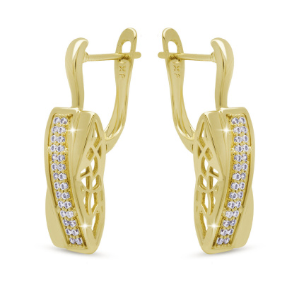 DUBAI 3899 Náušnice se vzorem  Ellami