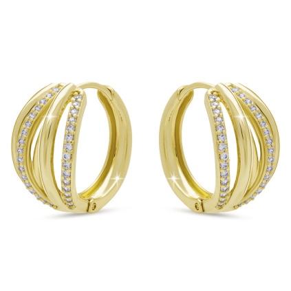 Náušnice s průžezy 3912