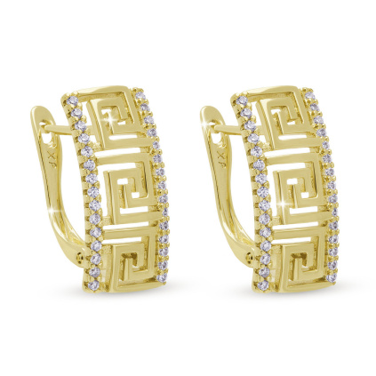 DUBAI 3920 Náušnice orientální linie  Ellami