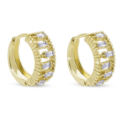 Náušnice se zirkony 3942