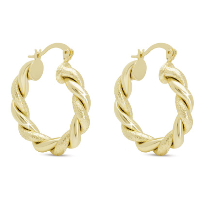 DUBAI 3954 Náušnice točené  Ellami