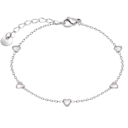 VERONA 3176 Náramek srdíčka chirurgická ocel  Ellami