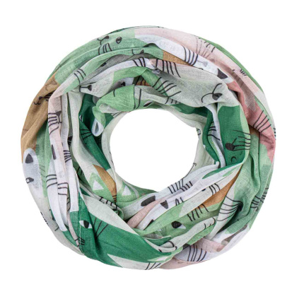 Dámský tunel kočky zelený 7200832-6