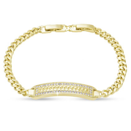 SOFIA 3223 Náramek s ozdobnou destičkou  Ellami