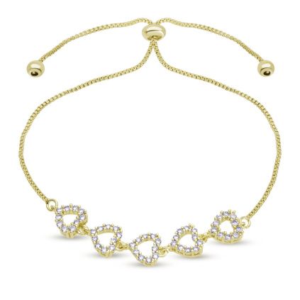 VERONA 3241 náramek srdíčka  Ellami