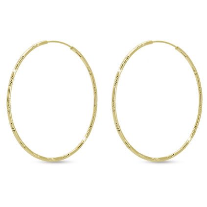 Náušnice kruhy průměr 6 cm