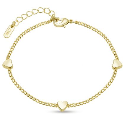 VERONA 3253 Náramek tři srdce  Ellami