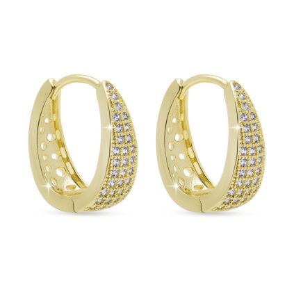 Náušnice se zirkony 4021