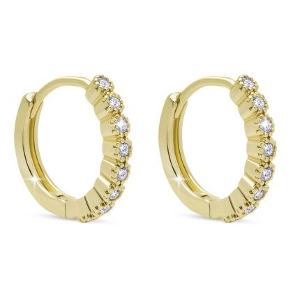 Náušnice se zirkony 4033