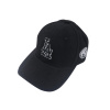 Dámská stylová kšiltovka s potiskem Los Angeles - černé barvy 9001401