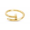 Pozlacený dámský prsten 14k zlatem, hřebík 4000275-1