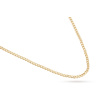 Pozlacený řetízek 14k zlatem - jemný, délka 50 cm / 1 mm 3001862