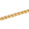 Řetízek z chirurgické oceli, pozlacený 18k zlatem, délka 50 cm / 4 mm 3001894