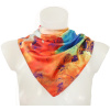Dámský šátek s potiskem malby - Vlčí máky a Abstraktní oblohy 9001637-24