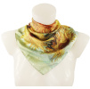 Dámský šátek s potiskem malby - Big Ben a Bílé květy 7200733-15