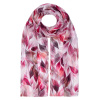 Dámský šál lístky růžový 7200776-2