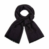 Dámský šál třpytivý černý 7200812-3