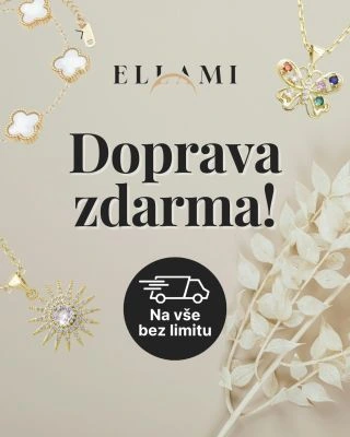 Doprava ZDARMA na šperky Ellami? Ano, čtete správně! 🛍️ Žádný háček, žádný minimální limit objednávky. Prostě si vyberete...