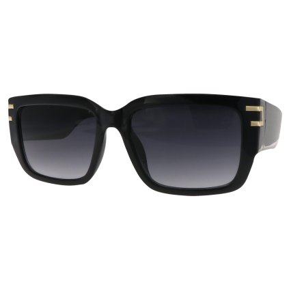 Dámske slnečné okuliare, Cat Eye - hranaté M2321, čiernej farby 9001399-144