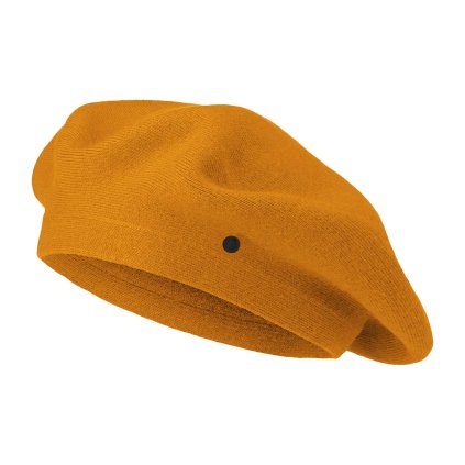 Dámský kašmírový baret GA82 BASIC, bílé barvy 7100276-13