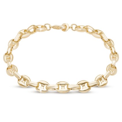 DUBAI 2638 Pozlátený náramok 14k  Ellami