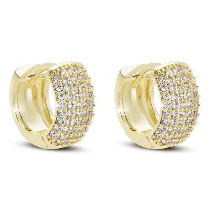 53305 pozlacene nausnice 14k se zirkony 1003317